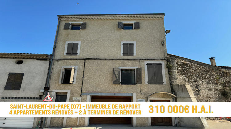 Ma-Cabane - Vente Immeuble Saint-Laurent-du-Pape, 220 m²