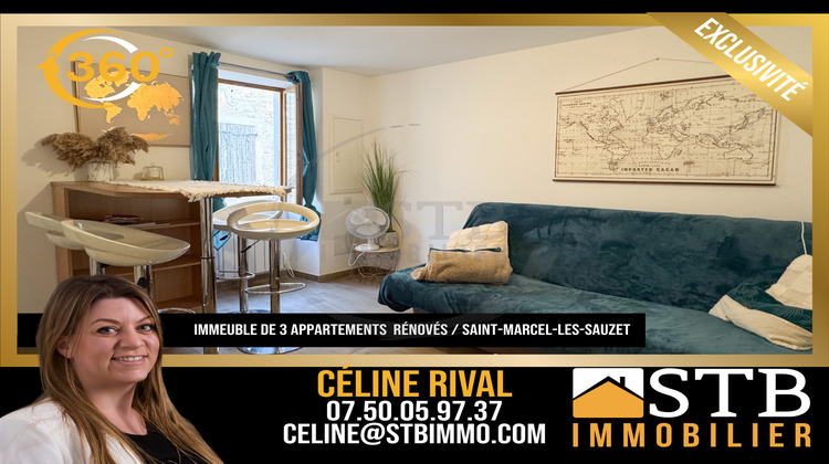 Ma-Cabane - Vente Immeuble Saint-Marcel-lès-Sauzet, 138 m²