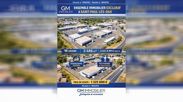 Ma-Cabane - Vente Immeuble Saint-Paul-lès-Dax, 3500 m²