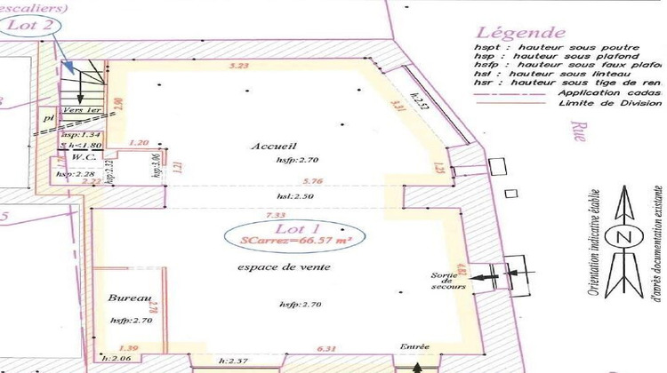Ma-Cabane - Vente Immeuble Saint-Victor-la-Coste, 76 m²