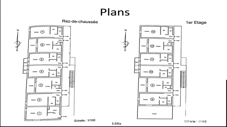 Ma-Cabane - Vente Immeuble Sainte-Gemme-Moronval, 1061 m²