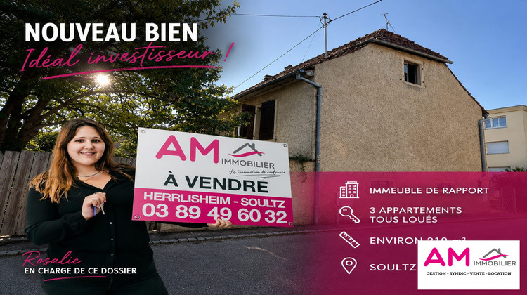 Ma-Cabane - Vente Immeuble Soultz-Haut-Rhin, 210 m²