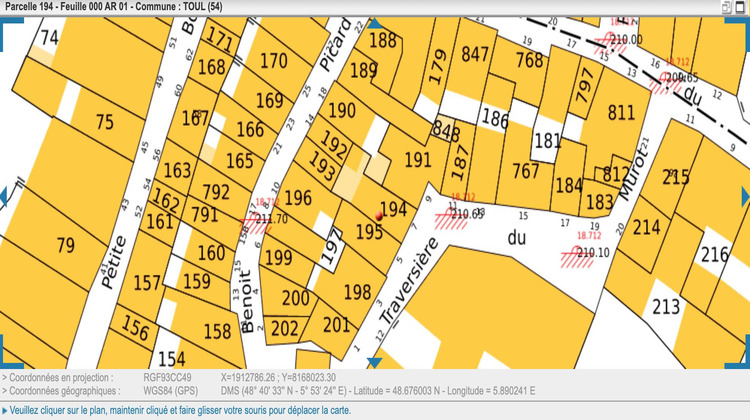 Ma-Cabane - Vente Immeuble Toul, 180 m²