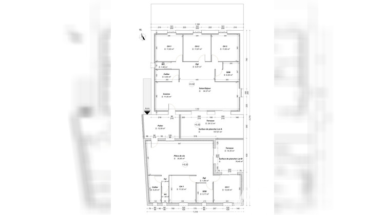 Ma-Cabane - Vente Immeuble Toulenne, 400 m²