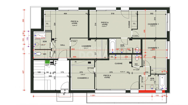 Ma-Cabane - Vente Immeuble Toulouse, 214 m²