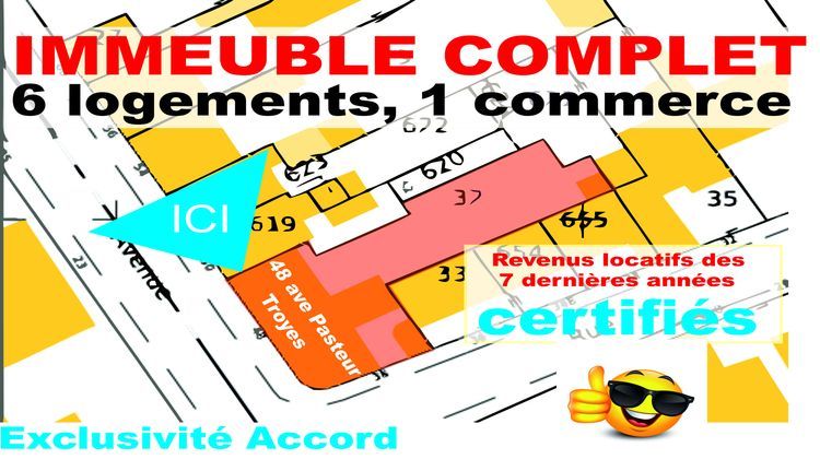 Ma-Cabane - Vente Immeuble Troyes, 350 m²