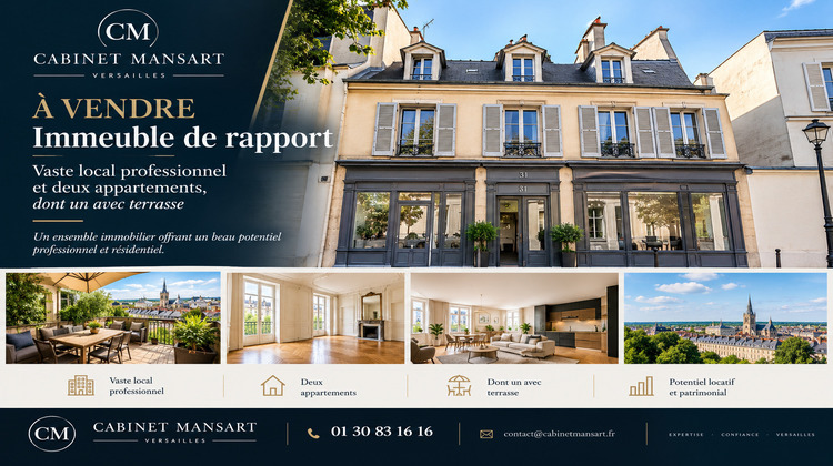 Ma-Cabane - Vente Immeuble VERSAILLES, 501 m²