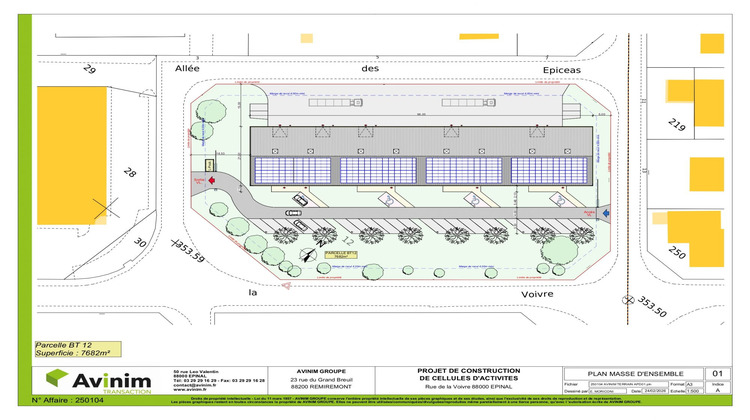 Ma-Cabane - Vente Local commercial Épinal, 496 m²