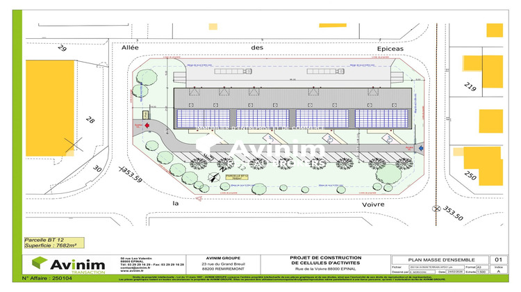 Ma-Cabane - Vente Local commercial Épinal, 496 m²