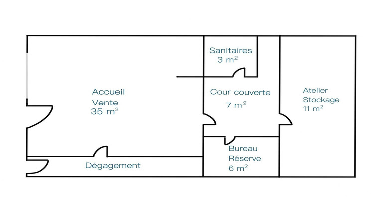 Ma-Cabane - Vente Local commercial Aix-en-Provence, 62 m²