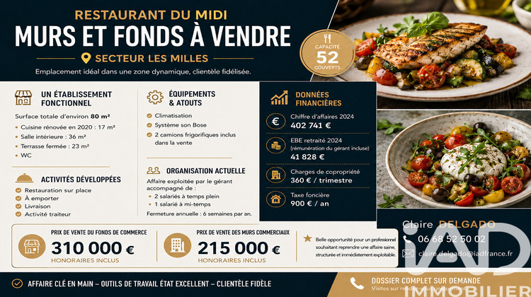 Ma-Cabane - Vente Local commercial Aix-en-Provence, 80 m²