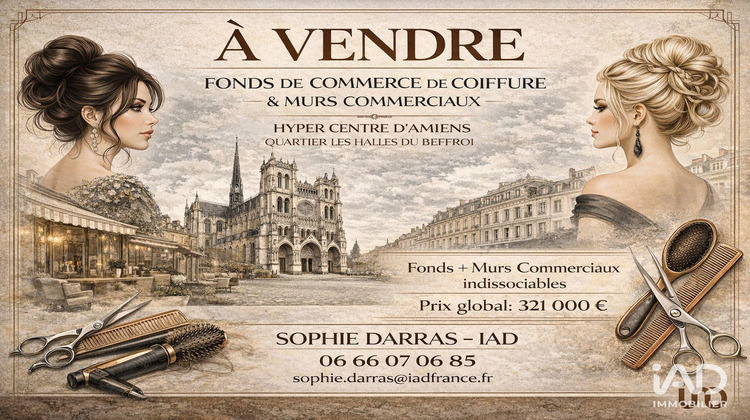 Ma-Cabane - Vente Local commercial Amiens, 35 m²