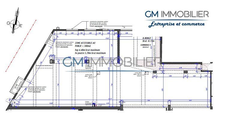 Ma-Cabane - Vente Local commercial Anglet, 300 m²