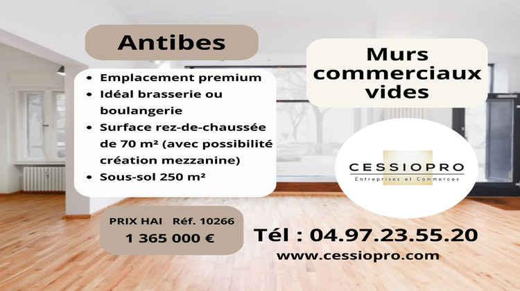 Ma-Cabane - Vente Local commercial Antibes, 70 m²