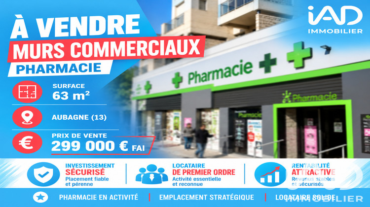 Ma-Cabane - Vente Local commercial Aubagne, 63 m²