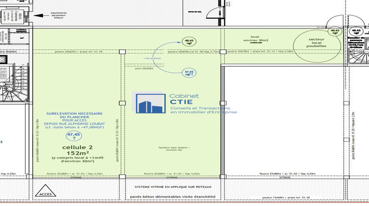 Ma-Cabane - Vente Local commercial Avrillé, 152 m²