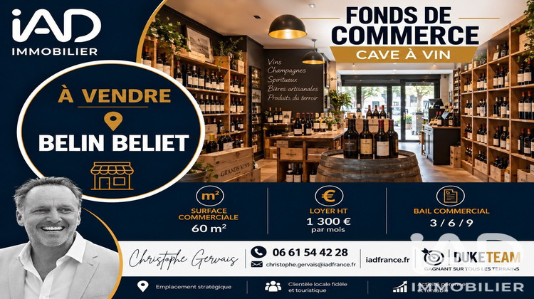 Ma-Cabane - Vente Local commercial Belin-Béliet, 60 m²