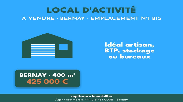 Ma-Cabane - Vente Local commercial BERNAY, 500 m²