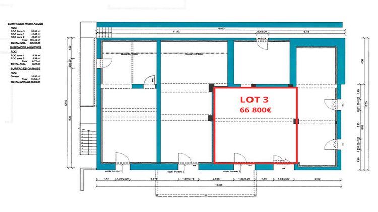 Ma-Cabane - Vente Local commercial BESANCON, 47 m²