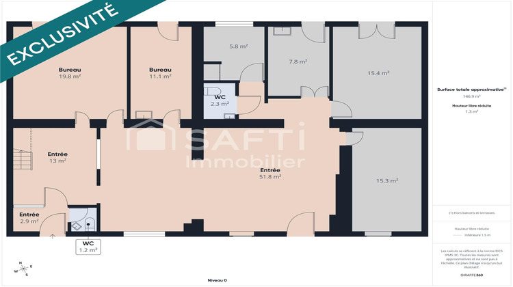 Ma-Cabane - Vente Local commercial Blanquefort, 182 m²