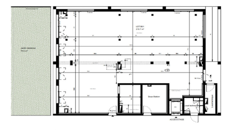 Ma-Cabane - Vente Local commercial Bordeaux, 445 m²