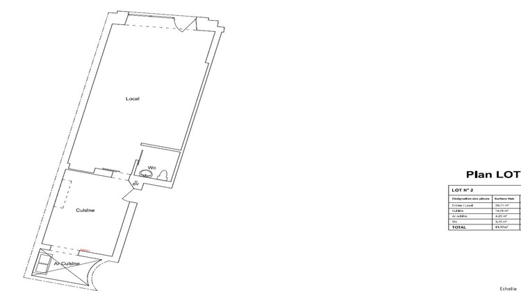 Ma-Cabane - Vente Local commercial BORDEAUX, 61 m²