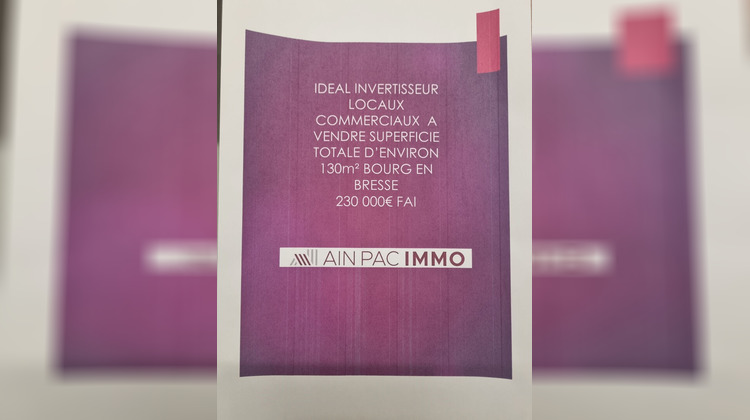 Ma-Cabane - Vente Local commercial BOURG-EN-BRESSE, 130 m²