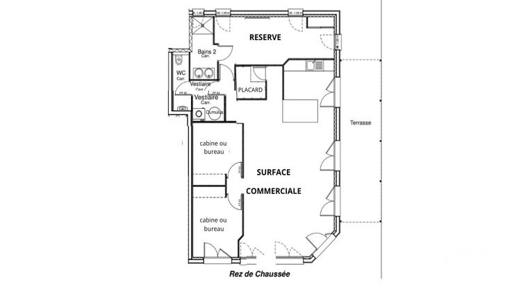 Ma-Cabane - Vente Local commercial Bretignolles-sur-Mer, 103 m²