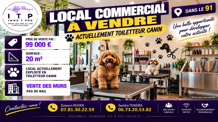 Ma-Cabane - Vente Local commercial Brétigny-sur-Orge, 19 m²