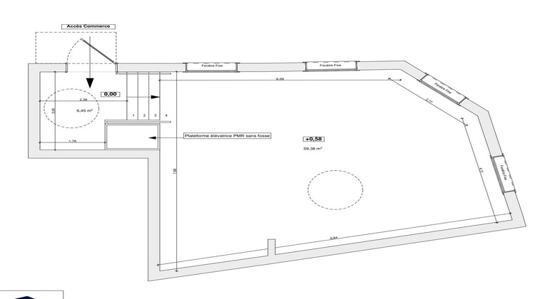 Ma-Cabane - Vente Local commercial Cannes, 66 m²