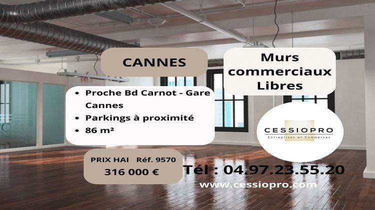 Ma-Cabane - Vente Local commercial Cannes, 86 m²