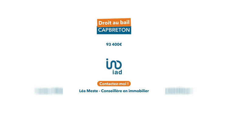 Ma-Cabane - Vente Local commercial Capbreton, 80 m²