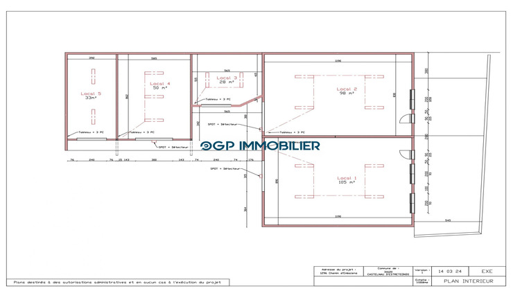 Ma-Cabane - Vente Local commercial Castelnau-d'Estrétefonds, 323 m²