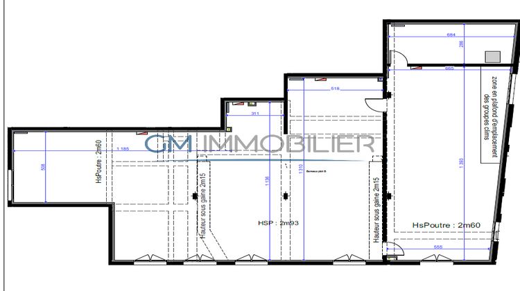 Ma-Cabane - Vente Local commercial Cenon, 116 m²