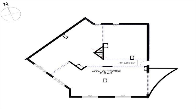 Ma-Cabane - Vente Local commercial CHALIFERT, 219 m²