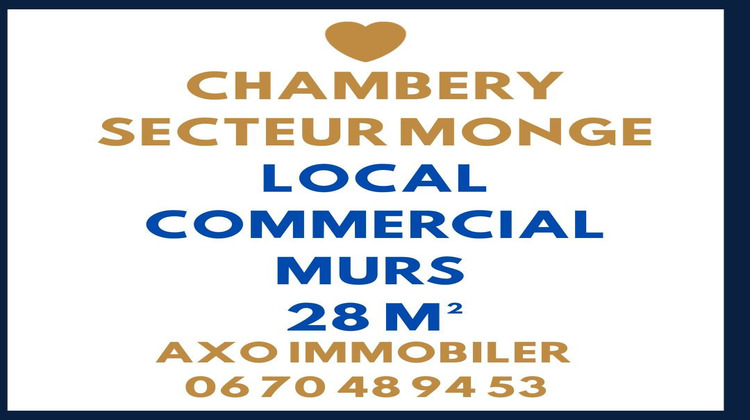 Ma-Cabane - Vente Local commercial CHAMBERY, 28 m²