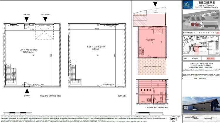 Ma-Cabane - Vente Local commercial Charvonnex, 280 m²