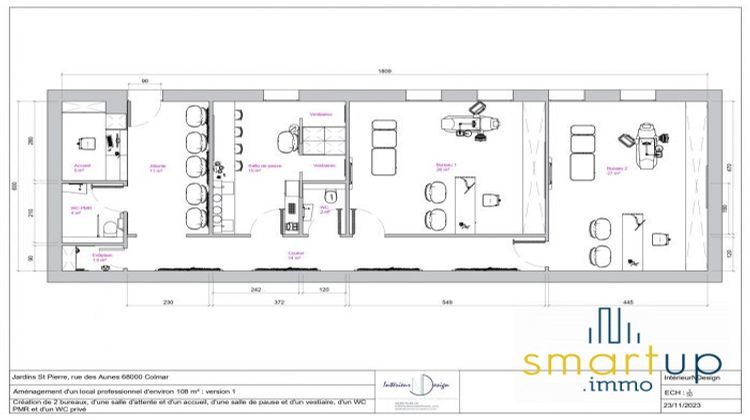 Ma-Cabane - Vente Local commercial Colmar, 108 m²