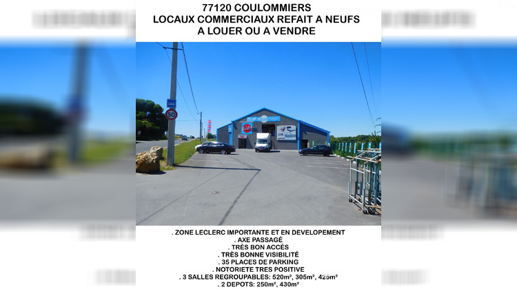 Ma-Cabane - Vente Local commercial Coulommiers, 1930 m²
