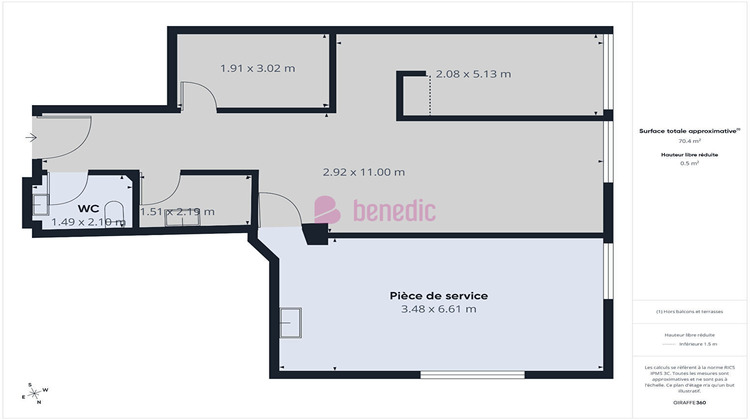 Ma-Cabane - Vente Local commercial CREUTZWALD, 78 m²