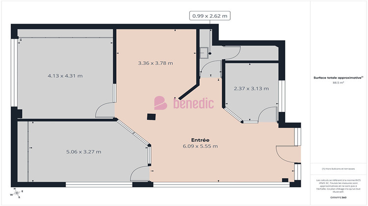 Ma-Cabane - Vente Local commercial CREUTZWALD, 99 m²