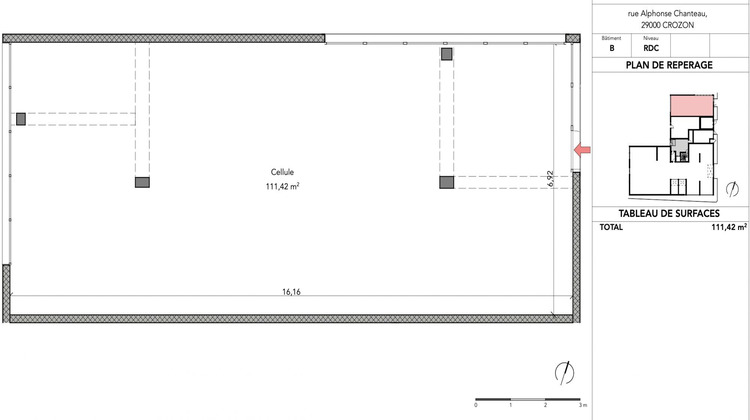 Ma-Cabane - Vente Local commercial Crozon, 111 m²