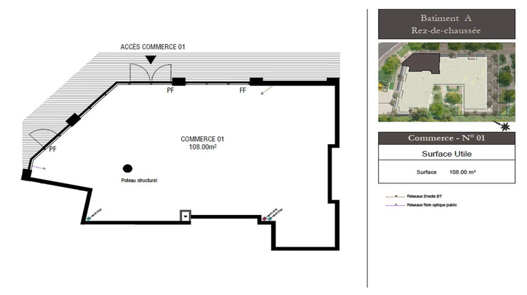 Ma-Cabane - Vente Local commercial Deauville, 108 m²