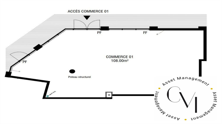 Ma-Cabane - Vente Local commercial Deauville, 107 m²