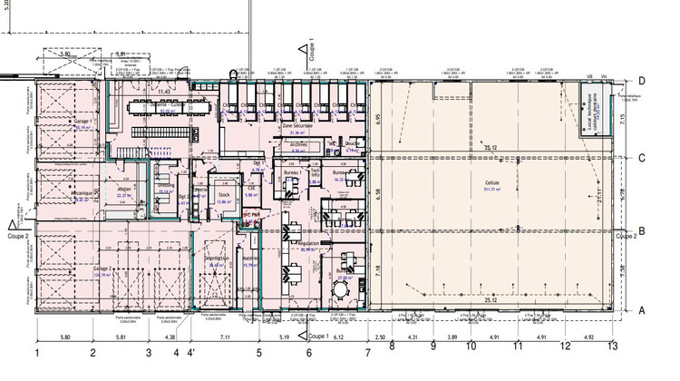 Ma-Cabane - Vente Local commercial DOLE, 511 m²