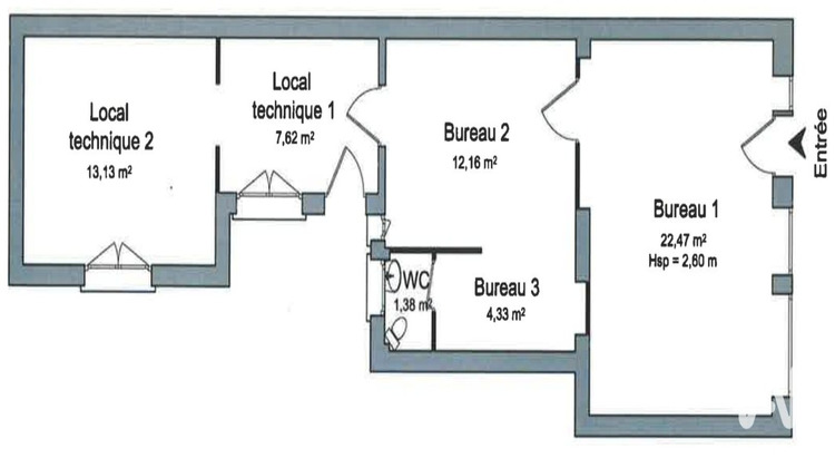 Ma-Cabane - Vente Local commercial Draveil, 59 m²