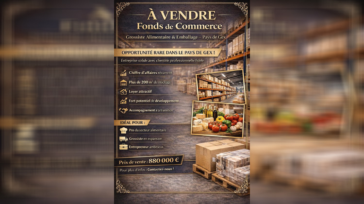 Ma-Cabane - Vente Local commercial Echenevex, 220 m²