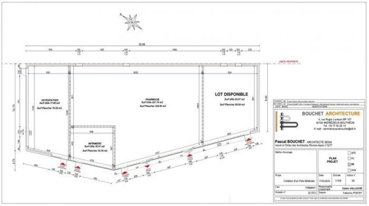 Ma-Cabane - Vente Local commercial Firminy, 82 m²