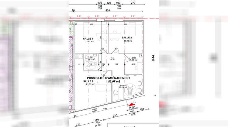 Ma-Cabane - Vente Local commercial Firminy, 82 m²