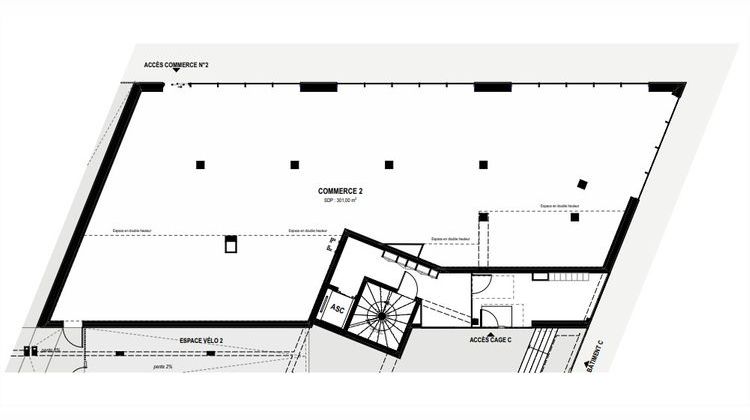 Ma-Cabane - Vente Local commercial FLEURY-SUR-ORNE, 301 m²